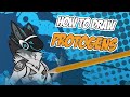 How to draw a protogen