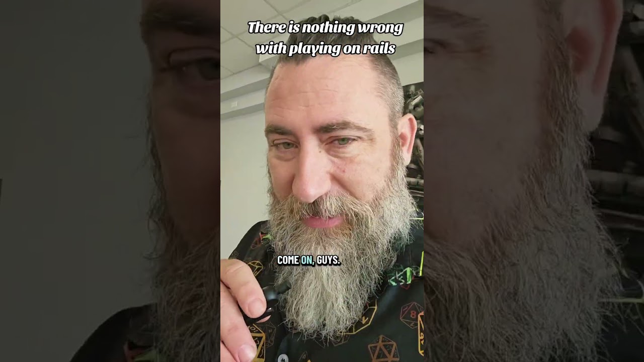 Playing on rails is not a bad thing