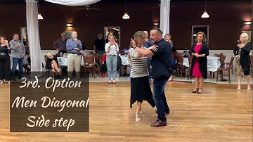 Tango Classes by Diego Santana (ocho Milonguero)