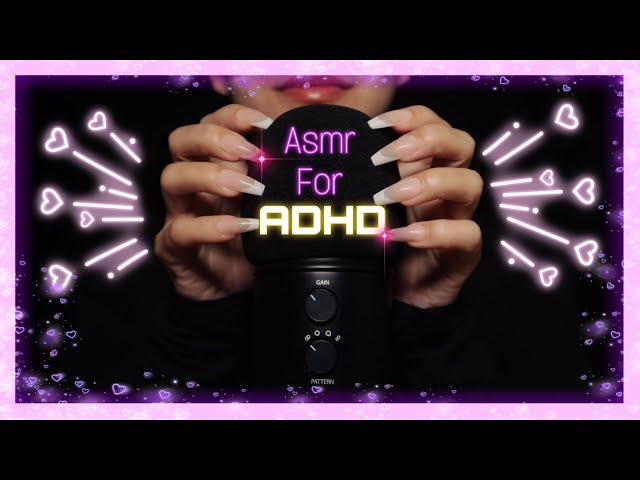 ASMR for Those that get Bored Easily ~Relax Now~ Tapping & Scratching ✨changes every few seconds ✨