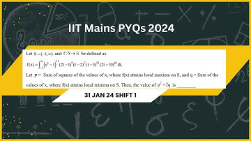Integral Calculus PYQs 2024|Definite Integration JEE Mains PYQs 2024|JEE Mains PYQ Series| Jan 24
