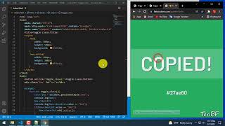 How to Create a Toggle Class in JavaScript | Web Design and Development full course | Part - 14