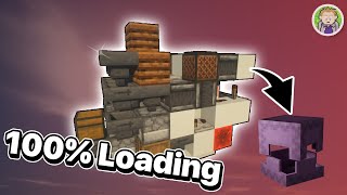 6x Hopper-Speed Shulker Loader (100% Loading)