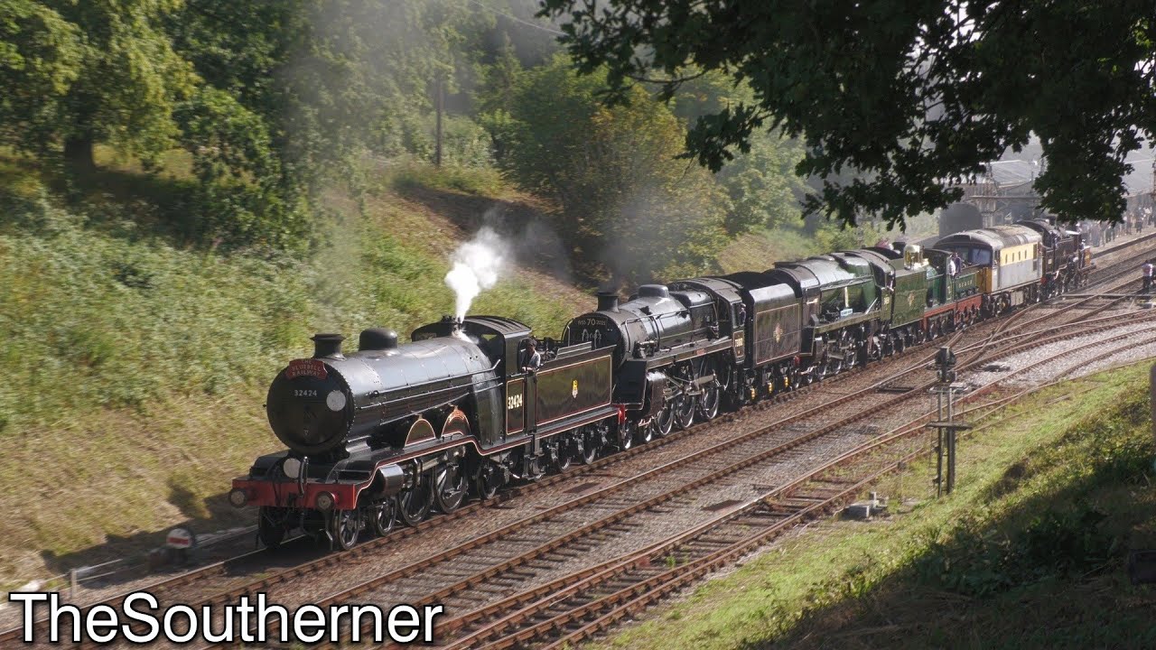 7-strong Cavalcade | Bluebell Railway - '65th Anniversary Weekend' 09-10/08/2025
