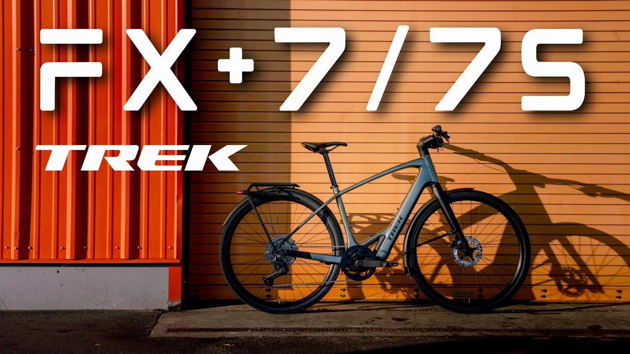 New Trek FX+ 7/7S Lightweight City eBike - YouTube
