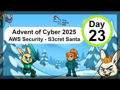 تراي هاك مي ظهور الأمن السيبراني 2025 اليوم 23 أمن  سانتا السري