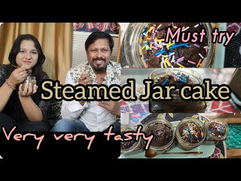 Steamed jar cake on the occasion of finally completing our 70K YouTube family 🎊🙏🧿 #share #like #love