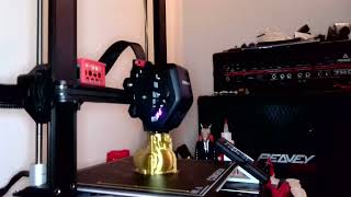 3D Print time lapse of The Rock Rubber Duck