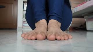 Girl Flexing And Lifting Her Toes Email Me To Buy Full Video