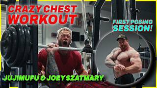 6’7 330lb Bodybuilder Trains with Jujimufu