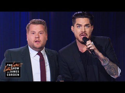 Queen Adam Lambert On James Corden