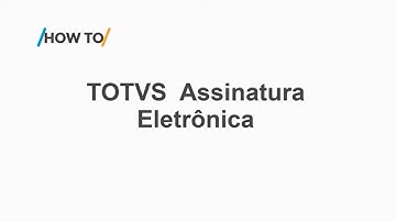 How To | Gerando relatório dos meus documentos  #TOTVS_Assinatura_Eletrônica
