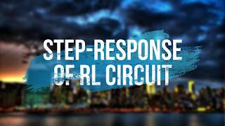 Step response of RL circuit  BETR S1/1