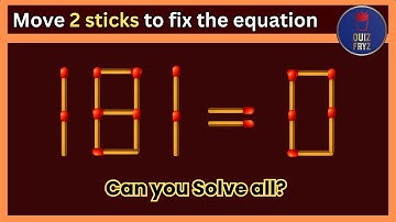 Solve and be a Winner! (The Matchstick Puzzle Challenge) #maths #iqtest #quiz #matchstickpuzzle
