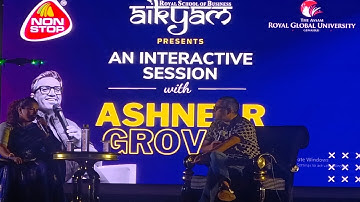 Interactive night with ASHNEER GROVER at RGU Aikyam #vlog #youtube #subscribe #trending #trend