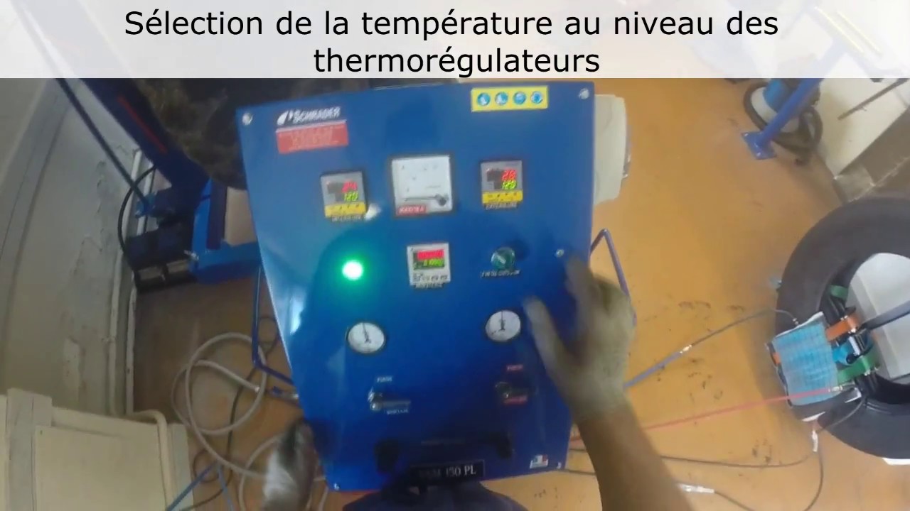 Vulcanisateur VSM 150 Schrader (Références 66662 66663 )