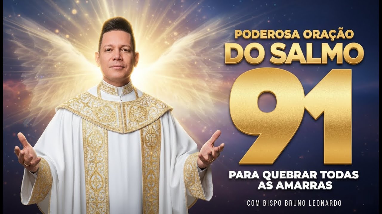 PODEROSA ORAÇÃO DO SALMO 91 PARA QUEBRAR AS AMARRAS ​⁠* Bispo Bruno Leonardo