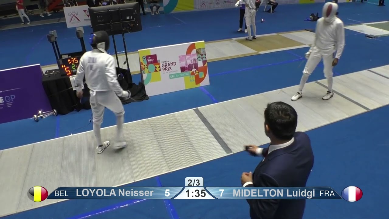 2023 113 T64 16 M E Individual Cali COL GP 6 MIDELTON FRA vs LOYOLA BEL