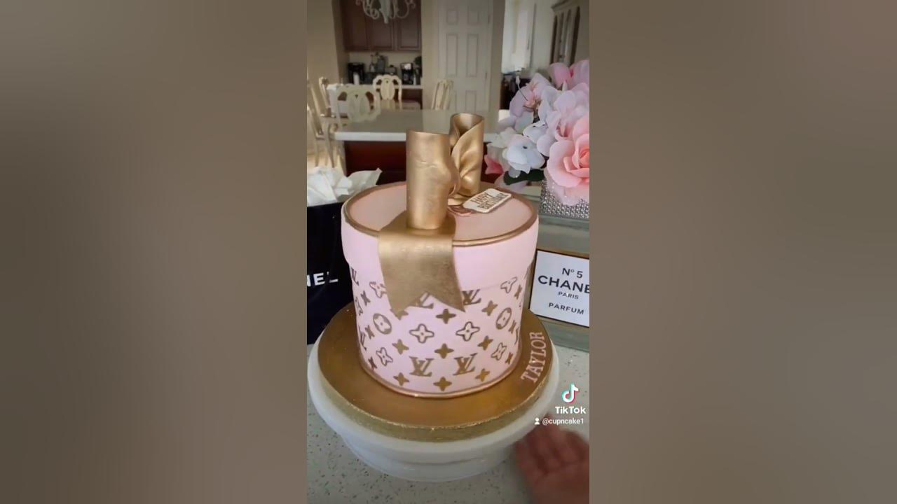 3 Tier Louis Vuitton Cake Tutorial for Beginners, cake, sugar, recipe