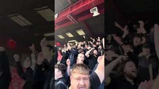 Tranmere fans enjoying taking the lead at Crewe