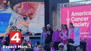Detroit unites in pink for breast cancer fundraiser walk
