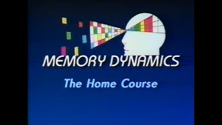 Memory Dynamics The Home Course VHS Rip 1989