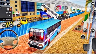 Bus simulator Bangladeshi game 🎮 driving highwaya publicroad traffic 🚦 MYMENSINGH to Dhaka rickshaw screenshot 3