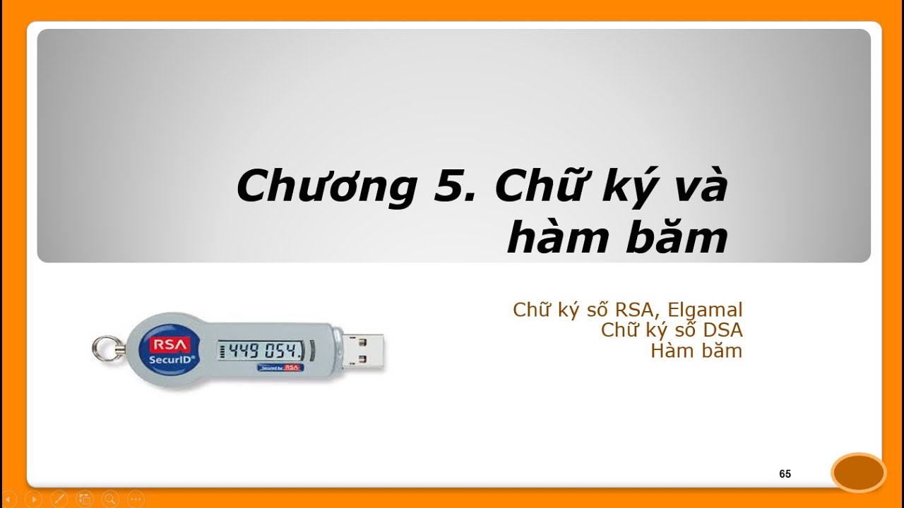 [An toàn bảo mật thông tin] - Chữ ký số RSA