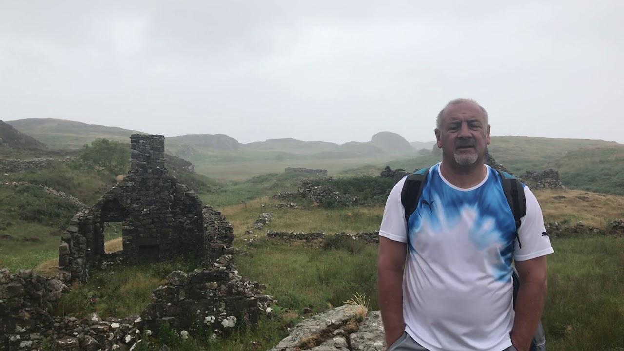 Ormaig clearance village on Ulva