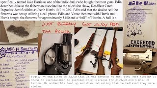 Pursuit and Arrest of Jake Harris from "Deadliest Catch" (Audio & Records)