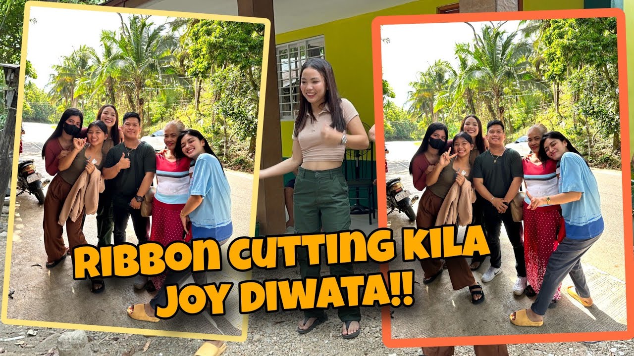 Pinaka Ribbon SOBRANG SAYA NG RIBBON CUTTING SA PINAKA MAGANDANG PABAHAU NG KALINGAP ...
