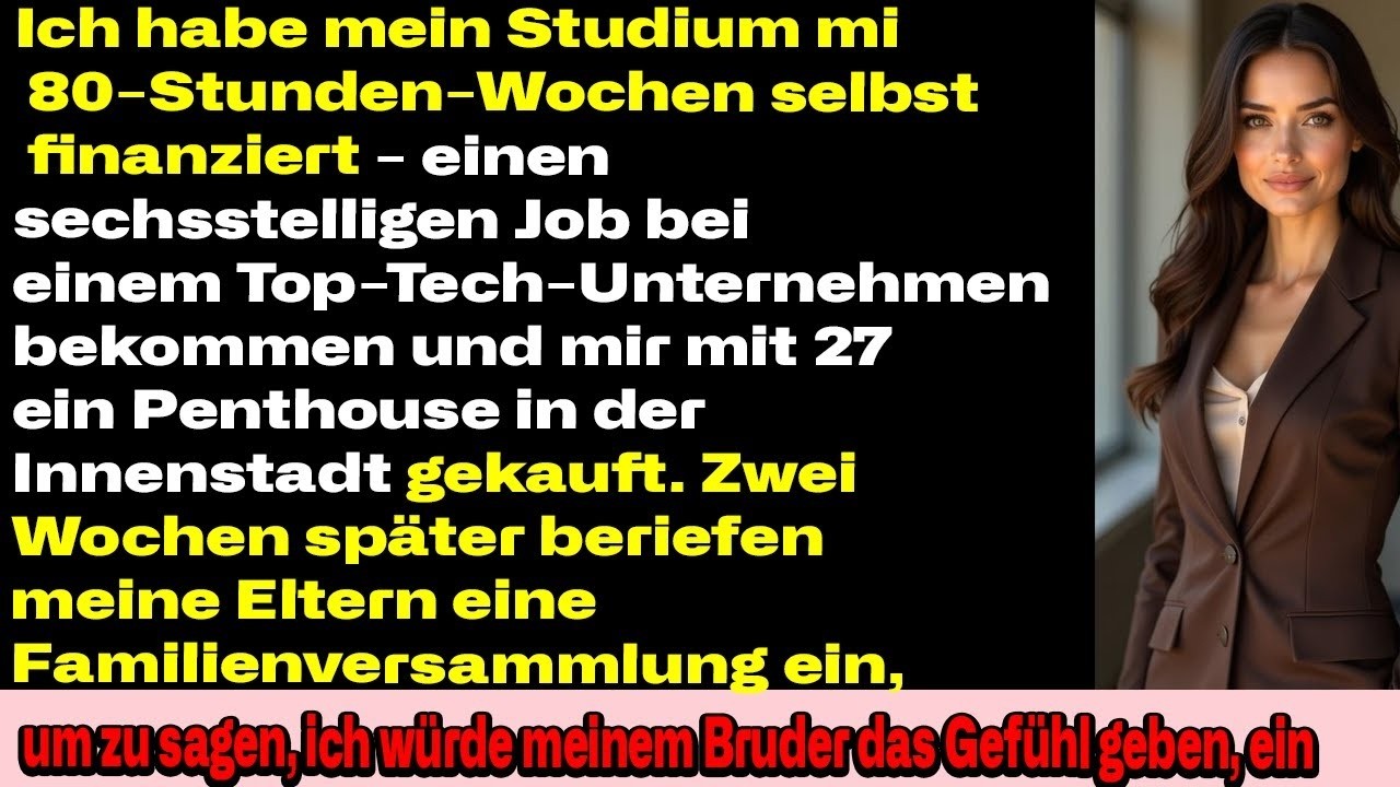 Sie wollten, dass ich mein Haus für die Schulden meines Bruders verkaufe – ich setzte Grenzen.