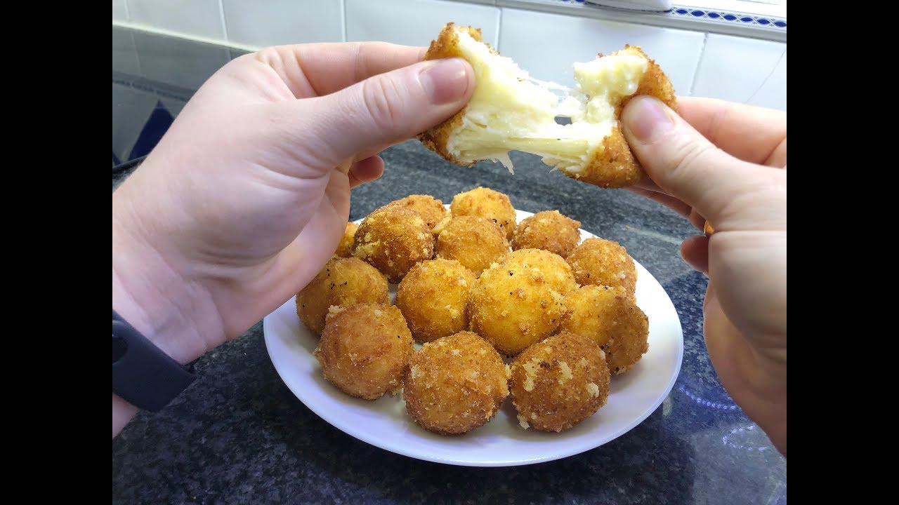 Жареные сырные шарики - Bolinha de queijo