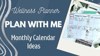 Wellness Planning - March Monthly | PLAN WITH ME