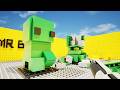 Minecraft Creeper vs LEGO Gun