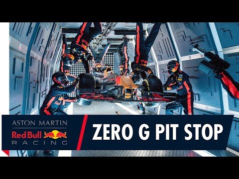Taking an F1 Pit Stop to a whole new level! | Aston Martin Red Bull Racing's Zero Gravity Pit Stop