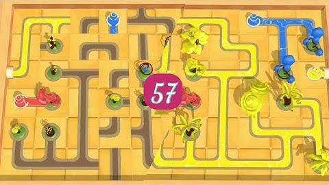 Water Connect Puzzle Game Level - 57 Walkthrough Android Gameplay | Puzzle Games