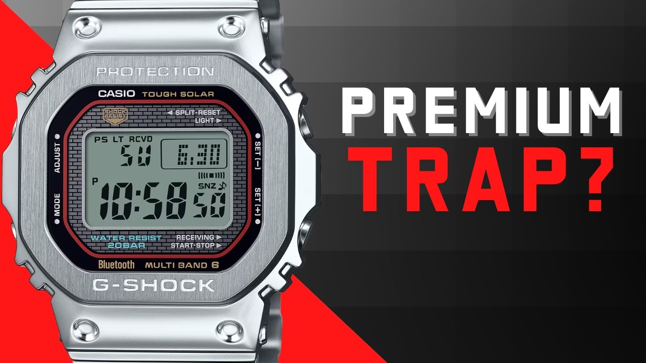 Обзор G-Shock GMW-B5000D-1C | Ажиотаж вокруг полностью металлической модели или просто блестящая ...