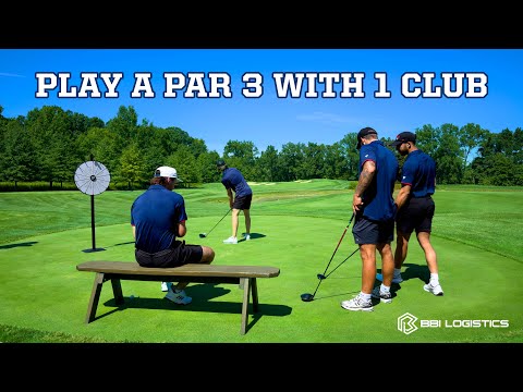 Spin the Wheel to Choose Your Destiny! Find out who wins the par 3 using only 1 club!