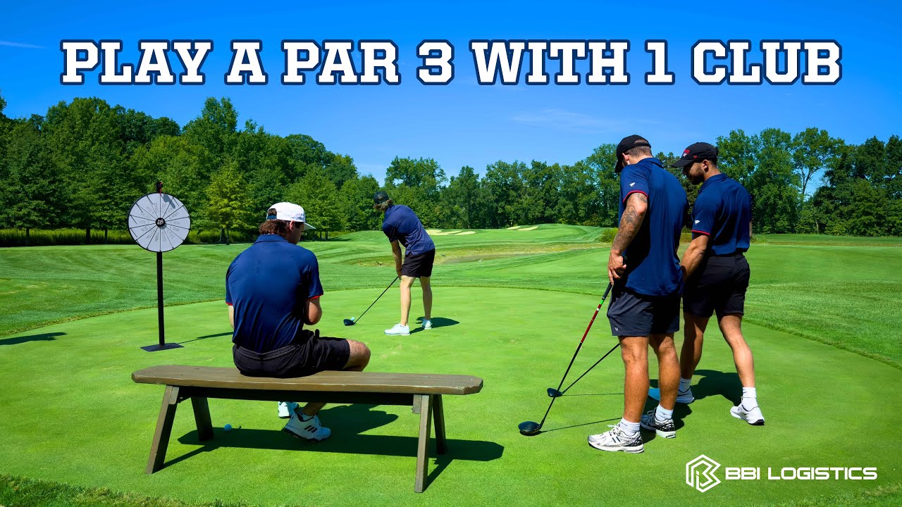 Spin the Wheel to Choose Your Destiny! Find out who wins the par 3 using only 1 club!