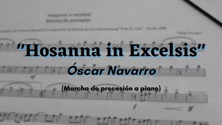 Video thumbnail of "Hosanna in Excelsis - Marcha a piano"