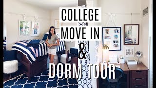 COLLEGE MOVE IN & DORM TOUR | Miami University | emilyOandbows