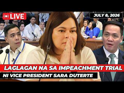 🔴 Sara Duterte Impeachment Trial LIVE | Philippine Senate Begins Historic VP Impeachment Case