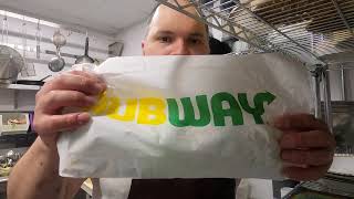 THE DISHWASHER MAN IS A COLLEGE BOY DISHWASHING ATTENDING SUBWAY UNIVERSITY MINIMUM WAGE WORK #137