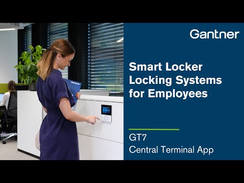 Locker locking systems for employees – Central Terminal System from GANTNER