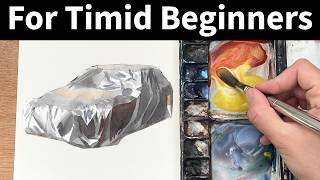 Watercolor Painting for Timid Beginners (You’re a Chicken)