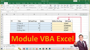 Module VBA Excel - Tạo module xử lý dữ liệu đầu vào để tính toán | Trại Huấn Luyện Coder iif