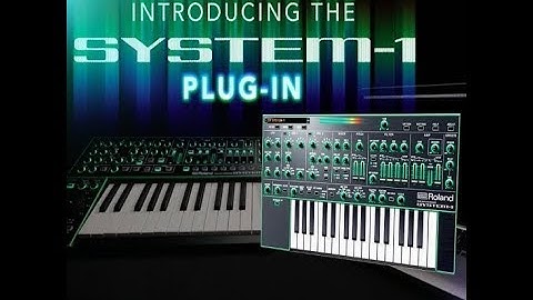 Roland SYSTEM-1 Plug-In 64 signature presets by Chronos