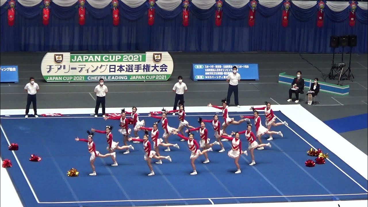 箕面自由学園中学校-A Jr.BEARS-A 3位 自由演技競技 中学校部門 JAPAN CUP 2021.12.18