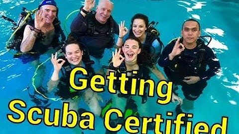 How to get a Scuba Certification ** Get trained to scuba dive